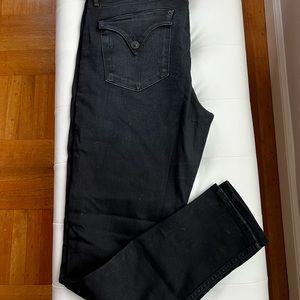 Hudson Black Skinny Jeans Size 33.